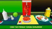 Shawarma Cooking Chef Sim 3D Screen Shot 2