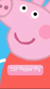 Pepa Call Pig George Fake - Kids Phone Screen Shot 2