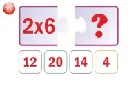 Puzzles Training Multiplication table Screen Shot 4