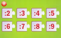 Puzzles Training Multiplication table Screen Shot 2