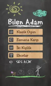 Bilen Adam - Adam Asmaca Oyunu Screen Shot 14
