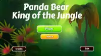 Panda Bear King of the Jungle Running Game Screen Shot 1
