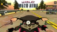 Harley Moto Traffic Ride 2017 Screen Shot 4