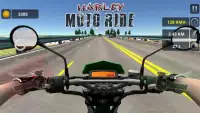 Harley Moto Traffic Ride 2017 Screen Shot 1