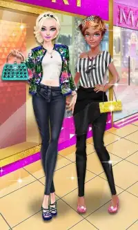 Glam Doll Salon: BFF Mall Date Screen Shot 9