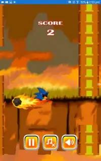 Angry Sonic Exe Bird Screen Shot 1