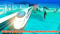 Underwater Train Racing Sim 3D Screen Shot 1