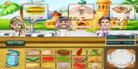ألعاب الطبخ في المطاعم : جديدة بنات بيتزا حلويات Screen Shot 1