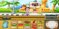 ألعاب الطبخ في المطاعم : جديدة بنات بيتزا حلويات Screen Shot 6