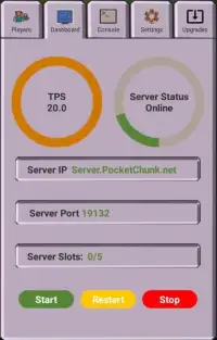 PocketChunk - Servers for MCPE Screen Shot 5