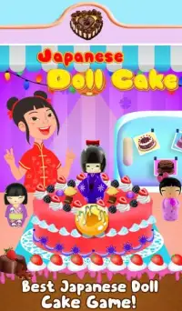 Japanese Doll Cake Maker – Cake Cooking Games 2017 Screen Shot 4