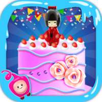 Japanese Doll Cake Maker – Cake Cooking Games 2017