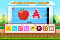 Alphabet for Kids Screen Shot 1