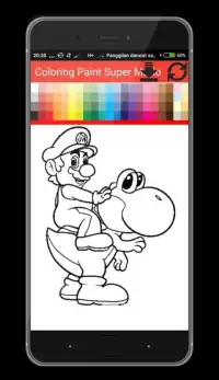 Coloring Paint Super Mario Screen Shot 0