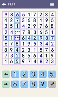 Free Sudoku Game Screen Shot 2