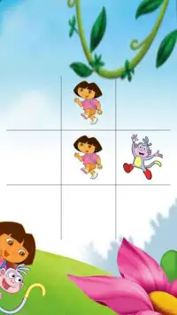 Dora Tic Tac Toe Kids Screen Shot 7