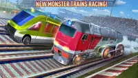 Monster Trucks Train - Off road truck race game Screen Shot 2
