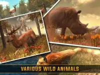 Sniper Hunting Warrior: Jungle Survival Game Screen Shot 1