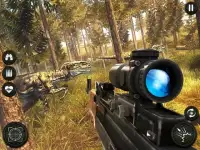 Sniper Hunting Warrior: Jungle Survival Game Screen Shot 0