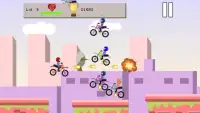 Flying Bike Race Screen Shot 3