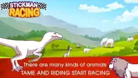 Stickman Racing: Animal Racing for Animals Screen Shot 2