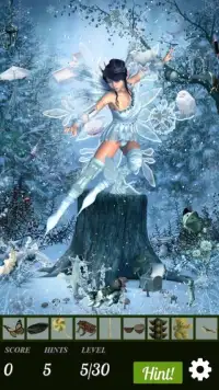 Hidden Object Search - Frost Fairies Screen Shot 3