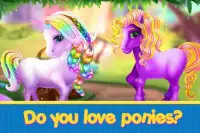 Детские Пони Забота - Милый Лошадь Истории Игра Screen Shot 14