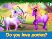 Детские Пони Забота - Милый Лошадь Истории Игра Screen Shot 9