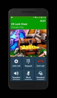 Lucky Chest Royale Prank Call Screen Shot 0