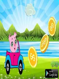 Pepa Happy Pig Ride - Детские игры 2018 Screen Shot 0