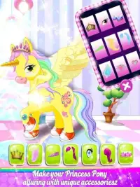 Little Pony Princess Salon Screen Shot 6