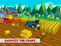 مزرعة صغيرة الأسرة: بناء تيكون والزراعة سيم Screen Shot 7