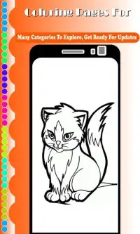 Coloring Pages For Cats Free Screen Shot 0