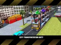 Robot Bike Parking - Transport Truck Adventure Screen Shot 4