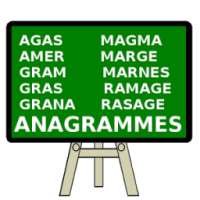 Anagrammes Mot Quiz - Francais