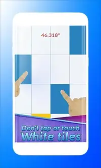 SIA Piano Tiles Game Screen Shot 1