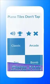 SIA Piano Tiles Game Screen Shot 0