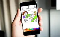 Girls Dora Coloring Screen Shot 6