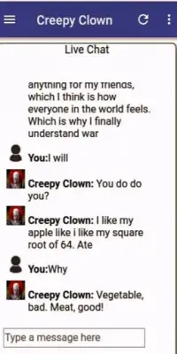 Creepy Clown 2 Screen Shot 0