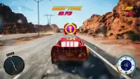 McQueen ultimate race lightenning cars : Fast 3D Screen Shot 1