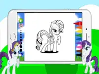 Pony Coloring Games For Girls Screen Shot 5