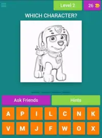 Guess the Paw Patrol Word Puzzle Screen Shot 1