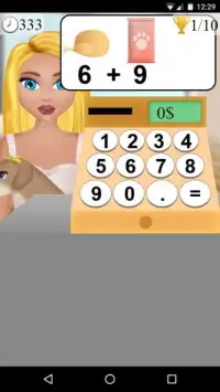 dog cash register shopping game Screen Shot 5