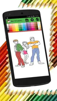 Coloring Book for Ban 10 Aliens & Monsters Screen Shot 2