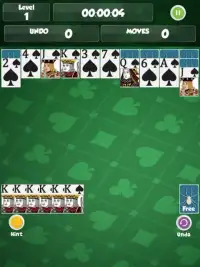 Spider Solitaire - Card Games Screen Shot 2