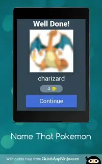 Name that Pokemon Screen Shot 5