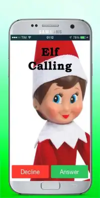Elf Оn Тhe Shelf Video Call Screen Shot 0