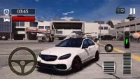 Car Parking Mercedes E63 AMG Simulator Screen Shot 2