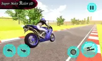 Super Moto Rider 3D Screen Shot 1