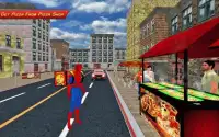 Spider Hero Pizza Delivery Screen Shot 9